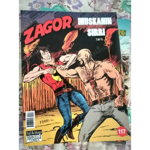 Zagor Sayı 117 Muskanın Sırrı (Yeni Seri)
