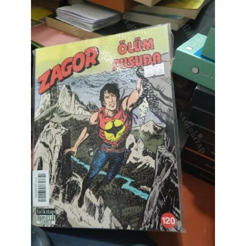 Zagor Sayı 120 Ölüm Pusuda (Yeni Seri)