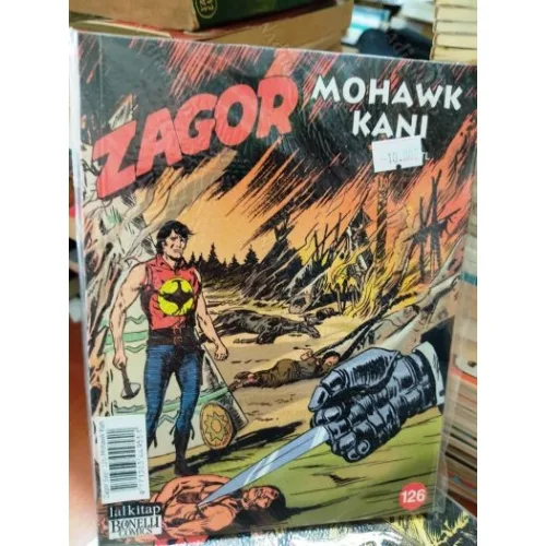 Zagor Sayı 126 Mohawk Kanı (Yeni Seri)