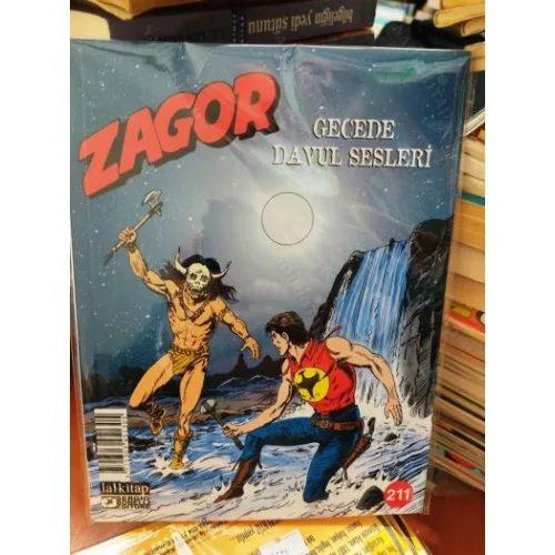 Zagor Sayı 211 Gecede Davul Sesleri (Yeni Seri)