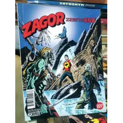 Zagor Sayı 227 ZENITH 666 (Yeni Seri) RENKLİ TAM MACERA Alternatif Kapak