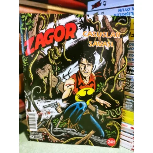 Zagor Sayı 241 Casuslar Savaşı (Yeni Seri)