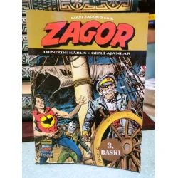 ZAGOR / Efsanevi ZAGOR Maceraları Cilt 7 * MAXI Zagor 5-6 * Denizdeki Kabus * Gizli Ajanlar (Ambalajında, Yeni) ZAGOR / Efsanevi ZAGOR Maceraları Cilt 7 * MAXI Zagor 5-6 * Denizdeki Kabus * Gizli Ajanlar (Ambalajında, Yeni)
