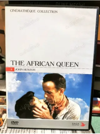 DVD African Queen Afrika Kraliçesi Humphrey Bogart Katherine Hepburn Yön John Huston Cinematheque Collection Saga Collection 8