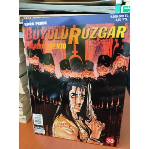 Büyülü Rüzgar | Magico Vento Sayı 38 Kara Perde Tam Macera (131 Sayılık Seri)