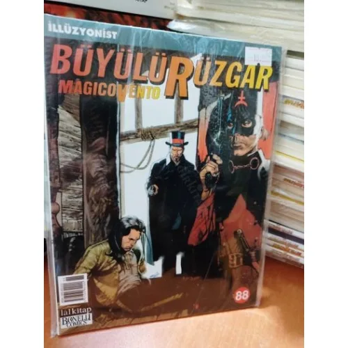 Büyülü Rüzgar | Magico Vento Sayı 88 İllüzyonist Tam Macera (131 Sayılık Seri)