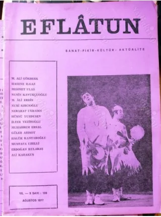 Eflatun 104 4.Silifke Müzik ve Folklor, Joan Grawford, Çorum Verem Hastanesi ve Derneği, Samsun, Nasrattınoğlu ve Afyonkarahisar, Söyleşi Mehmet Ulay