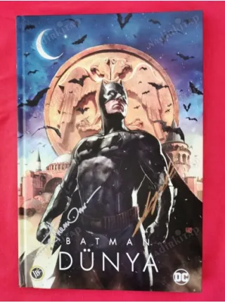 Batman Dünya | Ethem Onur Bilgiç Varyant || Hardcover Ön Kapak Yazar Çizer imzalı (Yazar Ertan Ergil Çizer Ethem Onur Bilgiç)