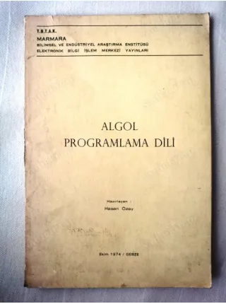 Algol Programlama Dili genişletilmiş ve uygulamalı