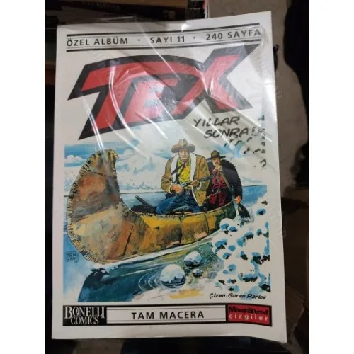Tex (Teks) Özel Albüm Sayı 11 - Yıllar Sonra (Tam Macera) Ambalajında