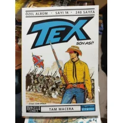 Tex (Teks) Özel Albüm Sayı 14 - Son Asi ! (Tam Macera) Ambalajında Tex (Teks) Özel Albüm Sayı 14 - Son Asi ! (Tam Macera) Ambalajında