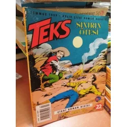 Teks (Tex) Sayı 22 Sınırın Ötesi (AD-DE 26 lik Seri, Kuşe Kağıda Baskı) Teks (Tex) Sayı 22 Sınırın Ötesi (AD-DE 26 lik Seri, Kuşe Kağıda Baskı)