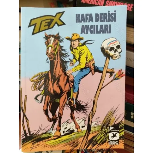 Tex (Teks) Klasik Seri Cilt 4 Sayı 175 - 176 Kafa Derisi Avcıları - Ölü Şehir (59 lük Seri)