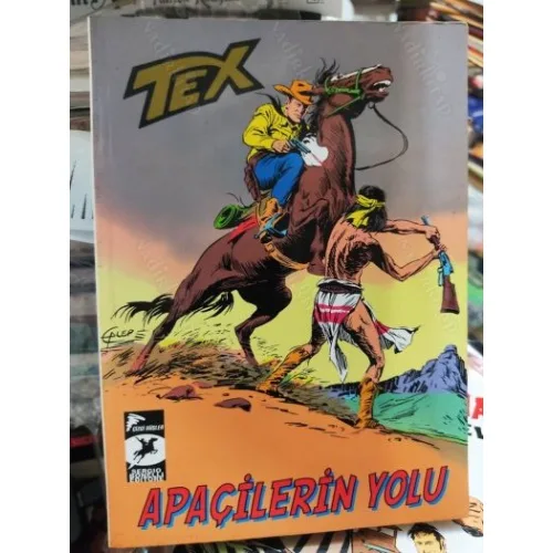 Tex (Teks) Klasik Seri Cilt 30 Sayı 227 Apaçilerin Yolu - 228 Esrarengiz Piramit (59 lük Seri)