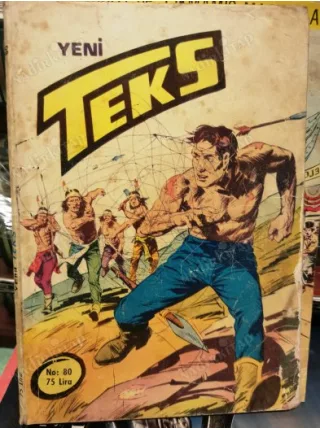 Yeni Teks (Tex) Sayı 80 Kaleye Hücum (Ceylan 186 lık Seri)