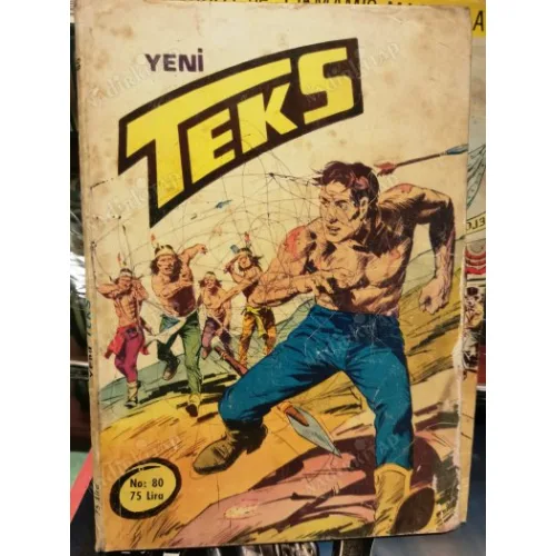 Yeni Teks (Tex) Sayı 80 Kaleye Hücum (Ceylan 186 lık Seri)