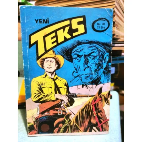 Yeni Teks (Tex) Sayı 81 Kaçakçıların Dünyası (Ceylan 186 lık Seri)