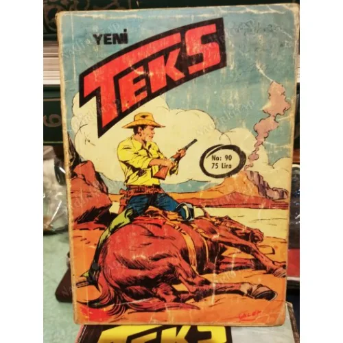 Yeni Teks (Tex) Sayı 90 Vahşet Saati (Ceylan 186 lık Seri)