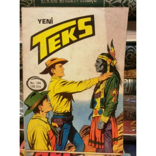 Yeni Teks (Tex) Sayı 106 Hayaletler Deresi (Ceylan 186 lık Seri)