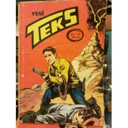 Yeni Teks (Tex) Sayı 126 Gölgede Komplo (Ceylan 186 lık Seri) Bkn