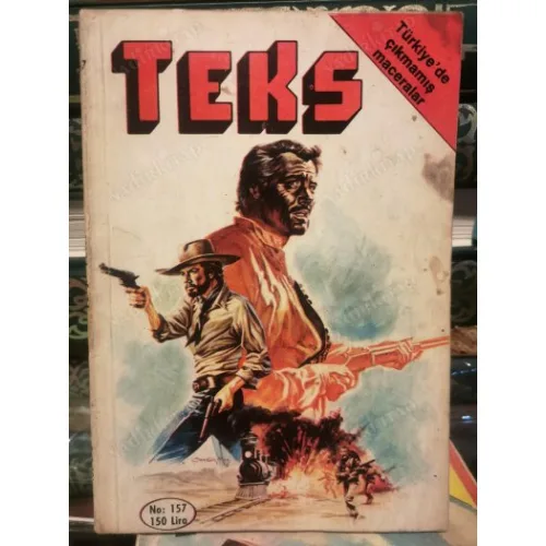 Yeni Teks (Tex) Sayı 157 Güneşin Çocukları (Ceylan 186 lık Seri) Bkn