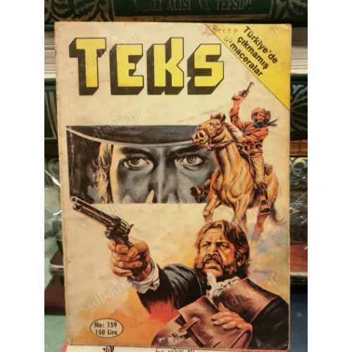 Yeni Teks (Tex) Sayı 159 Aztek Tapınağı (Ceylan 186 lık Seri) BKZ