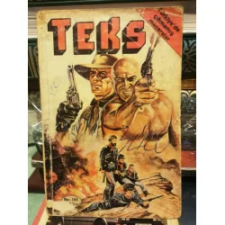Yeni Teks (Tex) Sayı 165 Şeytanca bir Hile (Ceylan 186 lık Seri) Kapak Ömer Muz BKZ
