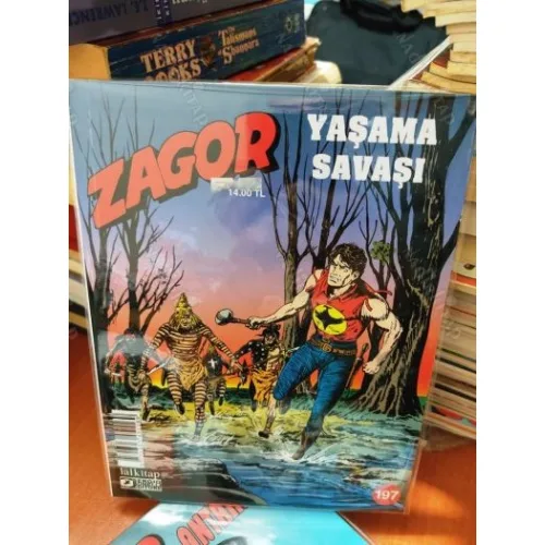 Zagor Sayı 197 Yaşama Savaşı (Yeni Seri)