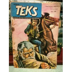 Süper Teks (Tex) Sayı 170 Ölüm Haçı (Çetin Karakoç 385 lik Seri) 1973 Kuruşlu BKZ Süper Teks (Tex) Sayı 170 Ölüm Haçı (Çetin Karakoç 385 lik Seri) 1973 Kuruşlu BKZ