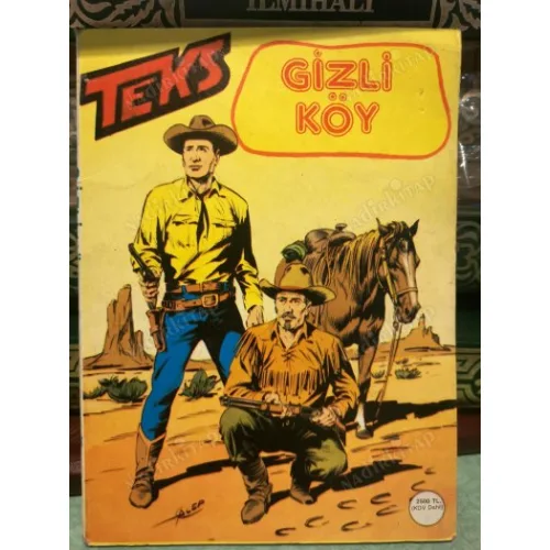 Teks (Tex) Sayı 13 Gizli Köy / Kasaba (Alfa 32 lik Seri)