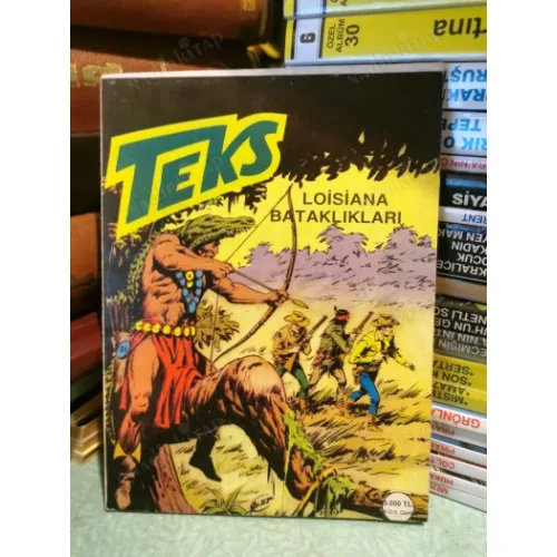Teks (Tex) Sayı 22 Loisiana Bataklıkları (Alfa 32 lik Seri)