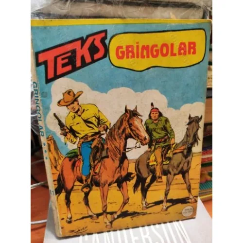 Teks (Tex) Sayı 11 Gringolar (Alfa 32 lik Seri) BKZ