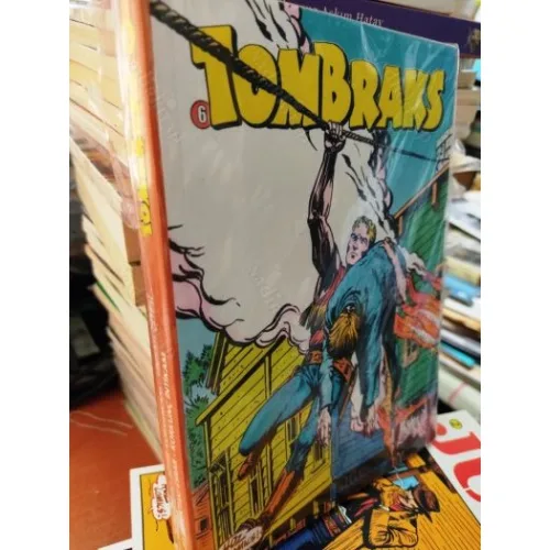 Tom Braks (TOMBRAKS) Cilt 6 | 5 Tam Macera Ölüm Geçidi, Nehir Korsanları, Timsah Çetesi, Bataklıktaki Esrar, Korkunç İntikam (Hoz Comics 5 li Seri)