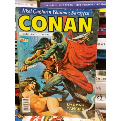 CONAN Alfa Sayı 16 Uyuyan Tanrıça (34 Sayılık Seri 1999)