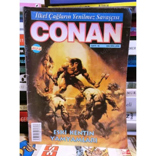 CONAN Alfa Sayı 19 Eski Kentin Yamyamları (34 Sayılık Seri 1999)