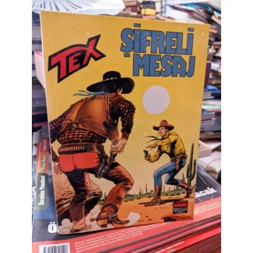 Tex (Teks) Sayı 5 Şifreli Mesaj (Maceraperest Çizgiler 204 lük Seri)