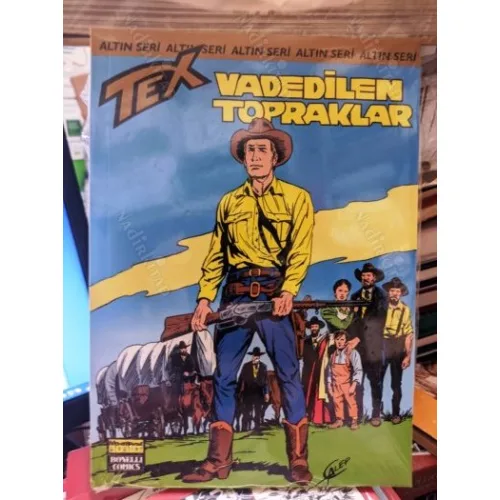 Tex (Teks) Sayı 146 Vadedilen Topraklar (Altın Seri Tex Özel Kartlı 168 sayılık)