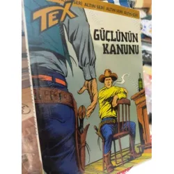 Tex (Teks) Sayı 118 Güçlünün Kanunu (Altın Seri Tex Özel Kartlı 168 sayılık) Tex (Teks) Sayı 118 Güçlünün Kanunu (Altın Seri Tex Özel Kartlı 168 sayılık)