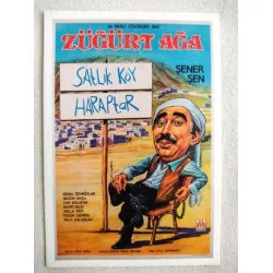 Kartpostal / Züğürt Ağa Afiş Renkli