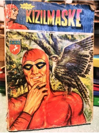 Kızılmaske Süper Albüm Cilt 1 Sayı 1 2 Tehlikeli Görev 3 Kayıp Çocuk (Tay 80 Sayılık Seri 100 TL) BKZ
