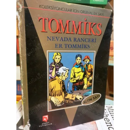 Tommiks Ciltli Nevada Ranceri - Er Tommiks * Çizgi Romancular İçin Orijinal İlk Sayı * ALTIN SAYI BKZ