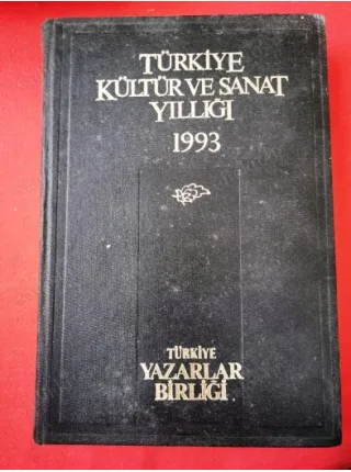 Türkiye Kültür Ve Sanat Yıllığı 1993 *Ciltli
