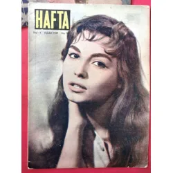 HAFTA 6 Kapak Rosanna Schiffino, Nuri ve Zekiye Has, Türk Çadırları, Ay, Nostradamus Kehanetleri, Miyokard Enfaktüs, Vecdi Bingöl HAFTA 6 Kapak Rosanna Schiffino, Nuri ve Zekiye Has, Türk Çadırları, Ay, Nostradamus Kehanetleri, Miyokard Enfaktüs, Vecdi Bingöl