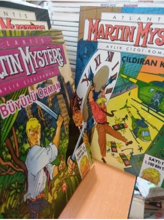 Martin Mystere *Atlantis * Aksoy * Sayı 1 - 2 - 3 - 4 - 5 - 6 - 7 - 8 - 9 - 10 - 11 - 12 - 13 - 14 - 15 15 Sayı SET TAM TAKIM