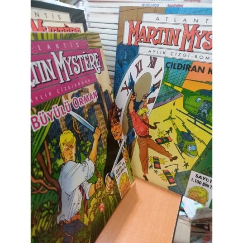 Martin Mystere *Atlantis * Aksoy * Sayı 1 - 2 - 3 - 4 - 5 - 6 - 7 - 8 - 9 - 10 - 11 - 12 - 13 - 14 - 15 15 Sayı SET TAM TAKIM