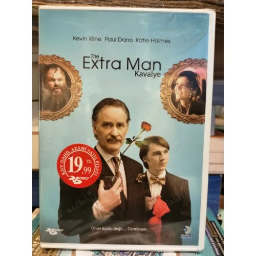 DVD Extra Man Kavalye Kevin kline Paul Dano Katie Holmes Yön Shari Springer Berman, Robert Pulcini 2010 Türkçe Dil Dublaj Ambalajında Yeni