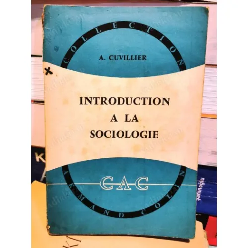 Introduction a la Sociologie