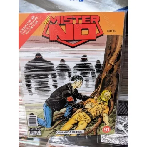 Mister NO Sayı 91 * Ormanda Dehşet (Türkiye