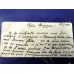 Bayramınız Kutlu olsun Fransızca Kart elyazılı 1938