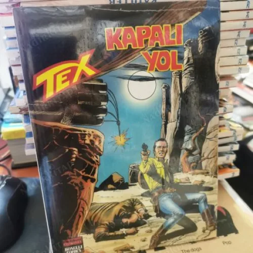 Tex (Teks) Maceraperest Çizgiler Sayı 151 * Kapalı Yol (204 lük seri) Shrink ambalajında YENİ